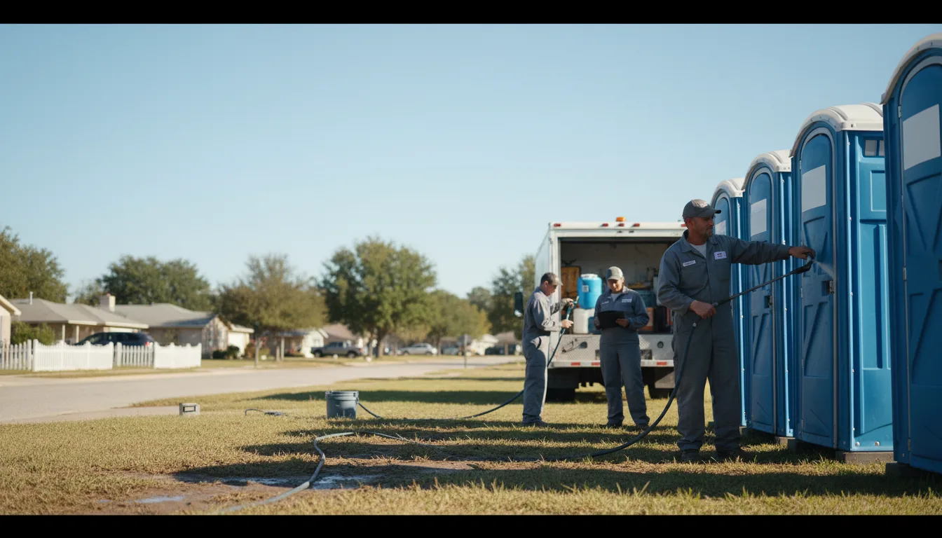 Long-Term Portable Toilet Rental in Hewitt, MN near me
